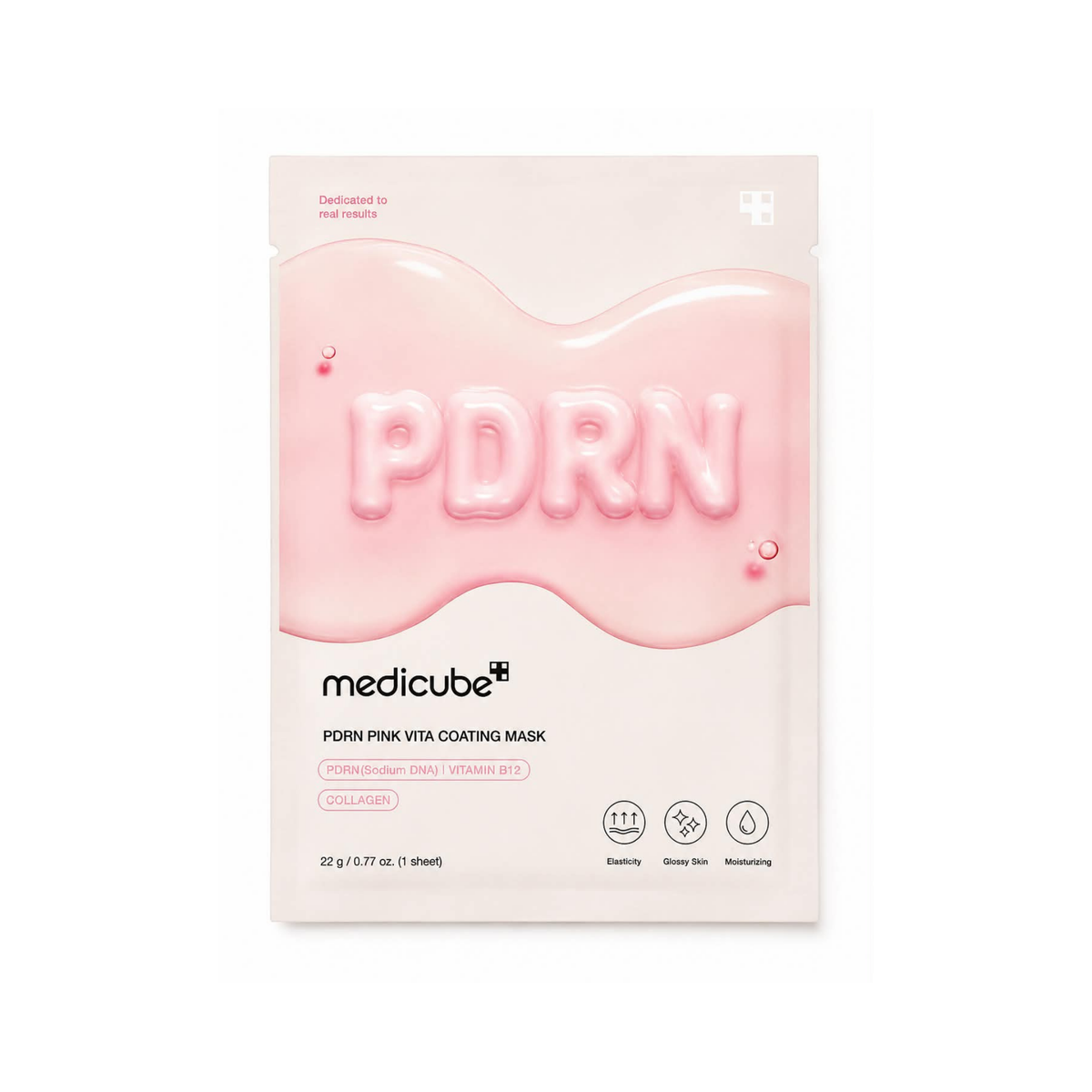 Lakštinė veido kaukė | Medicube | Skaistinamoji