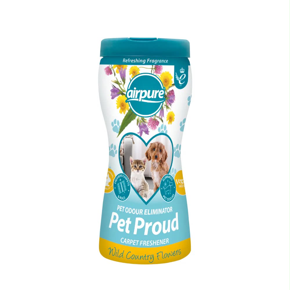 PET PROUD kilimų gaiviklis ir kvapų naikintojas 500 g