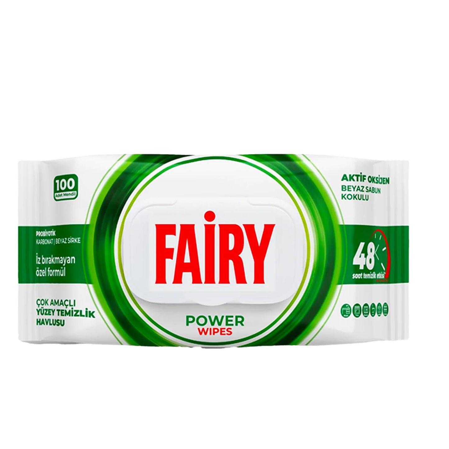 Drėgnos servetėlės Fairy Power, 100vnt