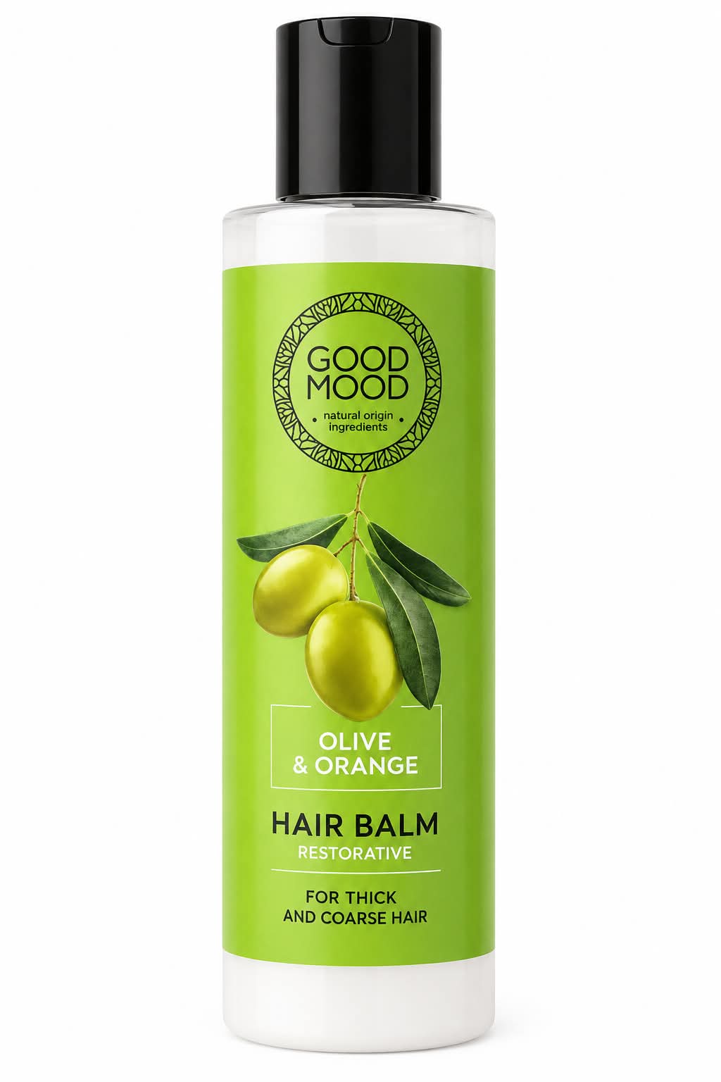 GOOD MOOD plaukų kondicionierius atkūriamasis Olive & Orange, 280 ml