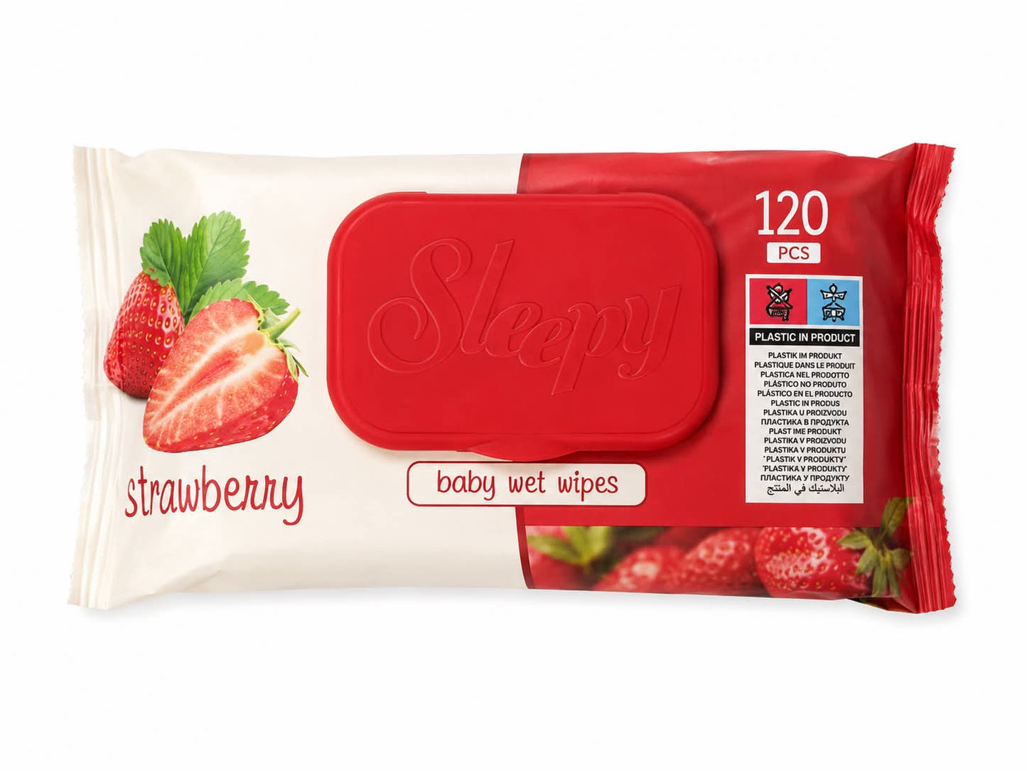 Drėgnos servetėlės | Sleepy | 120vnt