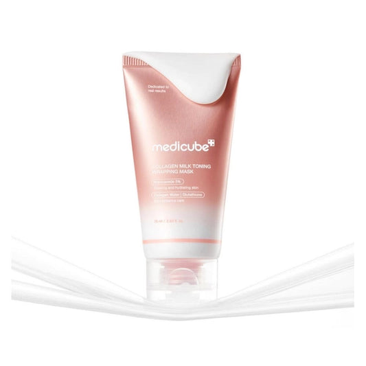 Medicube Collagen Milk Toning Wrapping Mask - skaistinamoji veido kaukė