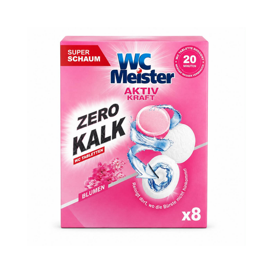 Tualeto valymo tabletės | WC Meister Blumen | 8vnt