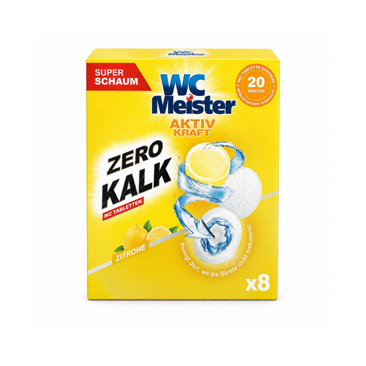 Tualeto valymo tabletės | WC Meister Lemon | 8vnt