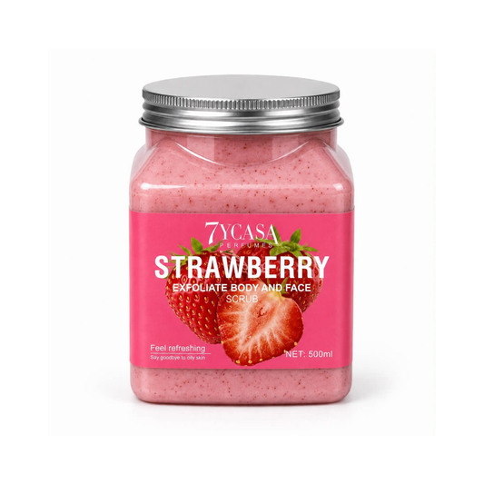 Kūno šveitiklis | 7YCASA Strawberry | 500ml