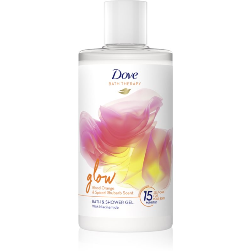 Dove Bath Therapy Glow dušo ir vonios gelis