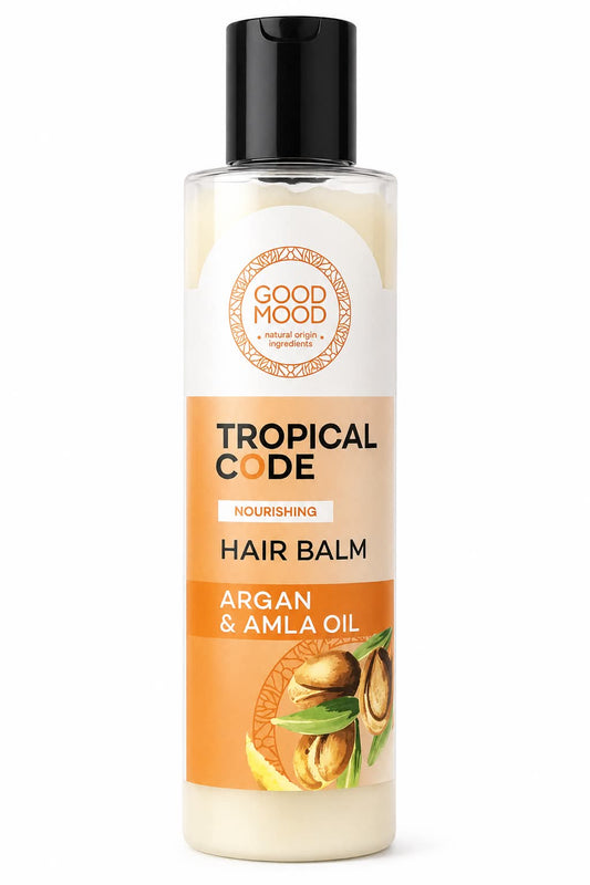 GOOD MOOD plaukų kondicionierius maitinantis Argan & Amla oil, 280 ml