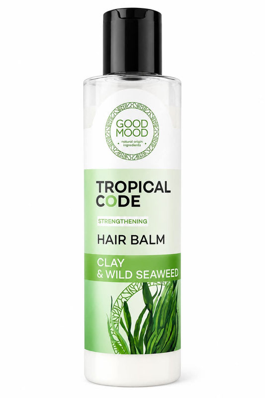 GOOD MOOD plaukų kondicionierius stiprinamasis Clay & Wild seaweed, 280 ml