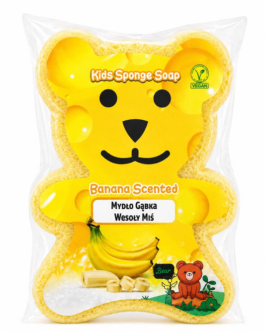 Kids Sponge Soap vaikiška kempinė su muilu, 150g
