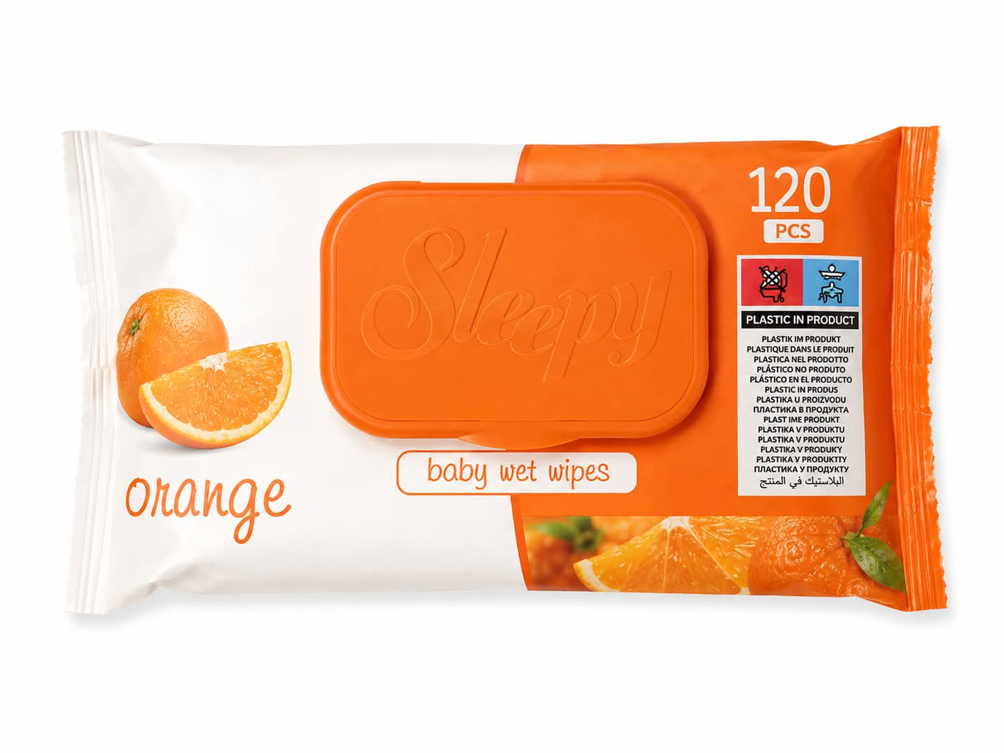 Drėgnos servetėlės | Sleepy | 120vnt