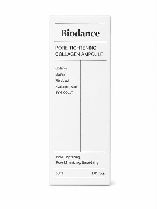 Poras sutraukianti kolageno ampulė  | Biodance | 30ml