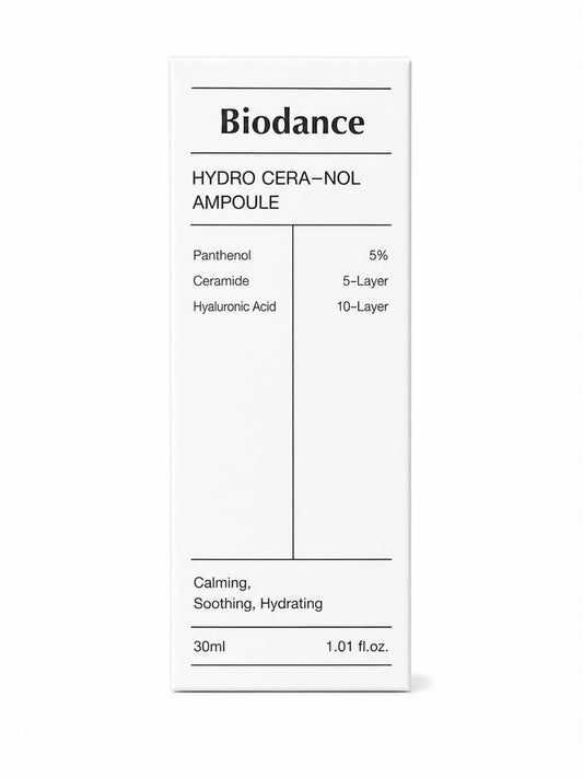 Drėkinanti ir raminanti veido ampulė | Biodance | 30ml