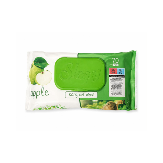 Drėgnos servetėlės | Sleepy Apple | 120vnt