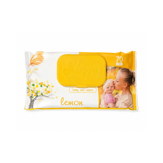 Drėgnos servetėlės | Sleepy Lemon |120vnt