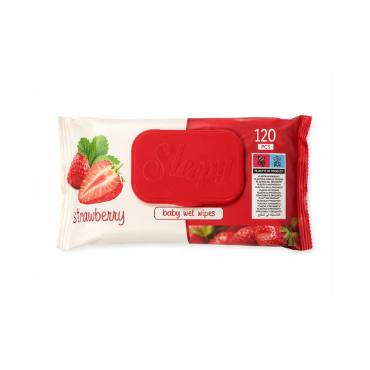 Drėgnos servetėlės | Sleepy Strawberry | 120vnt