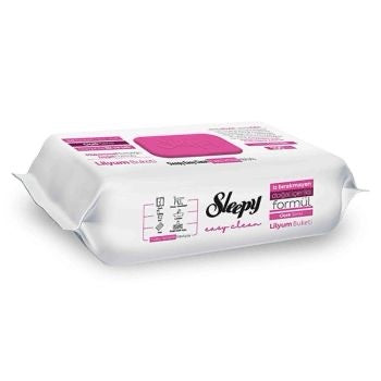 Drėgnos servetėlė Sleepy Lelijų kvapo (rožinis dangtelis), 100vnt