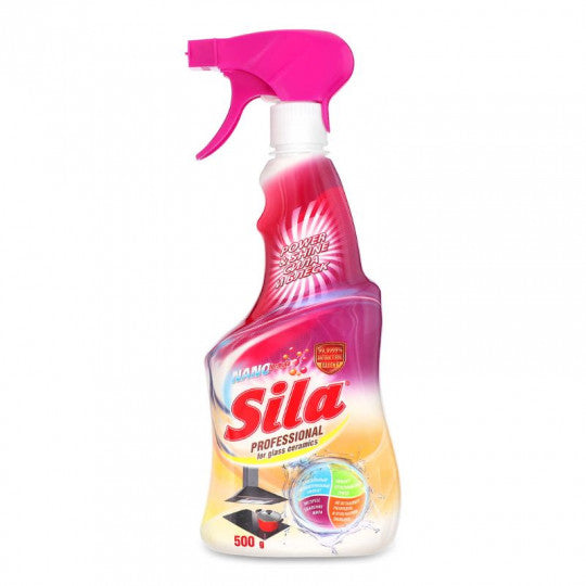 SILA Professional virtuvės stiklokeramikos paviršiaus valiklis, 500 ml